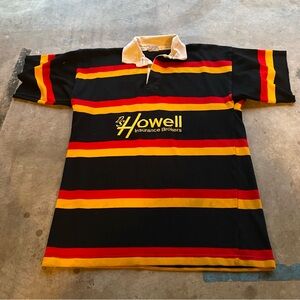 PEVERIL VINTAGE 1990'S Black RUGBY UNION SHIRT JERSEY